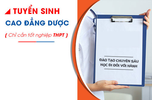 Học Cao đẳng Dược TPHCM năm 2018 chỉ cần tốt nghiệp THPT