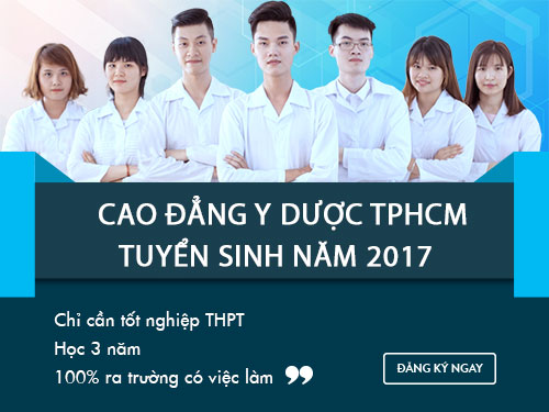 Cao đẳng Y Dược TPHCM tuyển sinh Cao đẳng Dược năm 2017 chỉ cần tốt nghiệp THPT