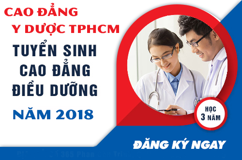 Tuyển sinh Cao đẳng Điều dưỡng TPHCM năm 2018