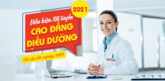 Thông báo xét tuyển Cao đẳng Điều dưỡng Tp.HCM năm 2021