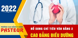 Tuyển sinh bổ sung chỉ tiêu văn bằng 2 Cao đẳng Điều dưỡng tại TPHCM tháng 6/2022